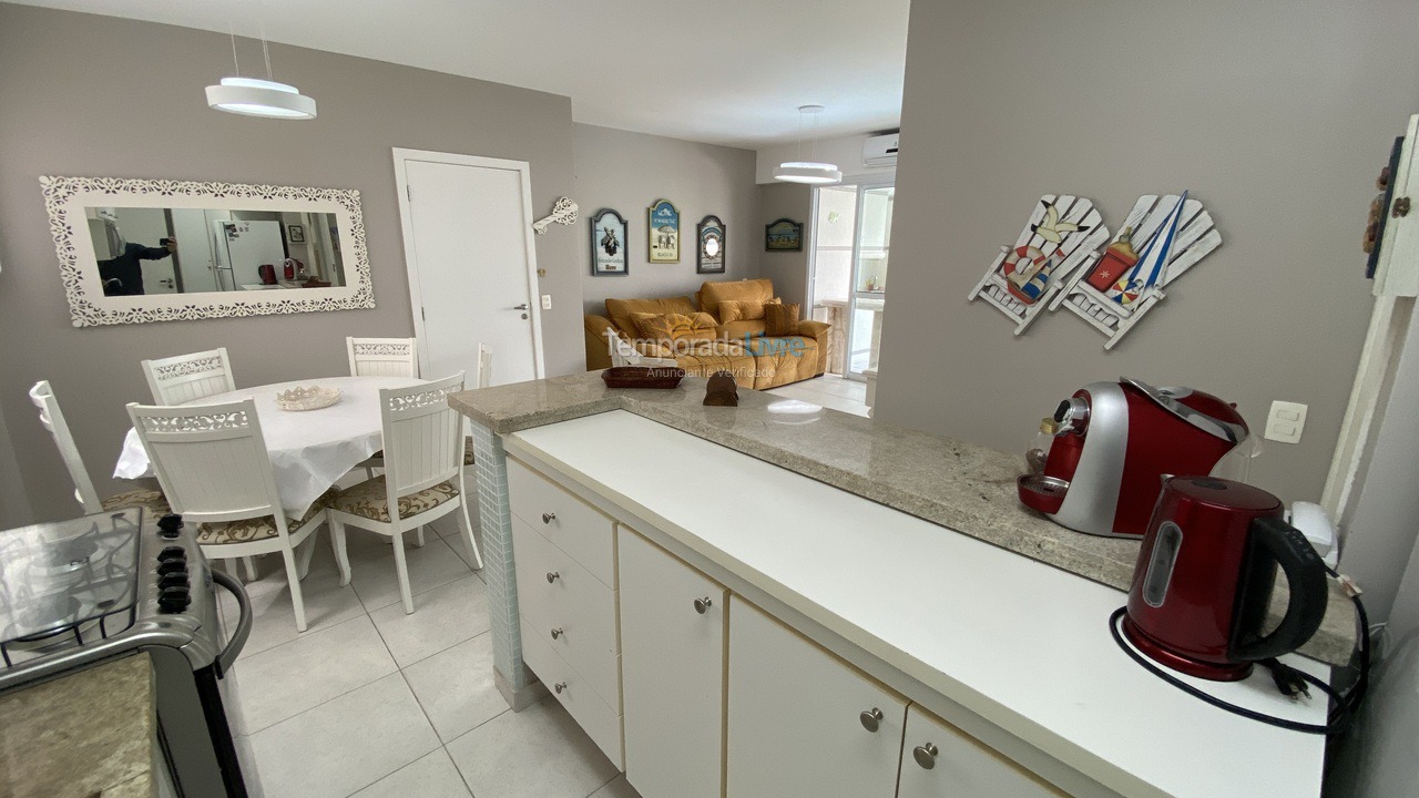 Apartamento para alquiler de vacaciones em Bertioga (Riviera de São Lourenço)