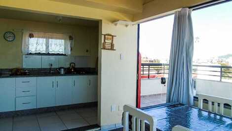 Cobertura frente Mar sem ondas