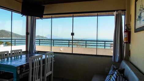 Cobertura frente Mar sem ondas