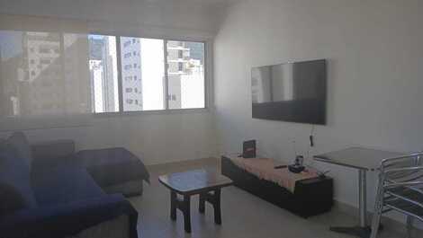 Pitangueiras Center, Ocean View, Air Conditioning, 3 bedrooms, balcony, 1 parking space.