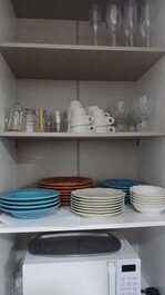 Pitangueiras Center, Ocean View, Air Conditioning, 3 bedrooms, balcony, 1 parking space.