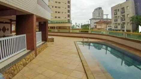 Apto. 1 Dorm. Praia Grande- Vila Caiçara, 150 mts da praia.