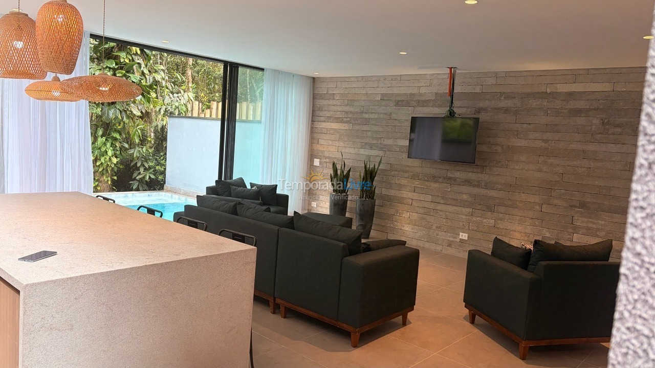 Casa para alquiler de vacaciones em São Sebastião (Juquehy)