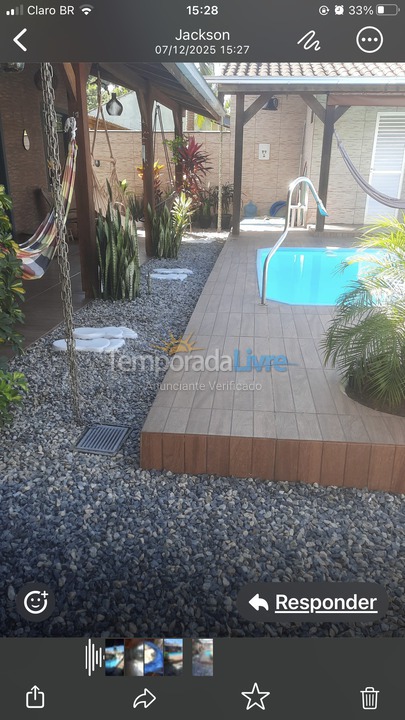 House for vacation rental in São Francisco do Sul (Vila da Glória)