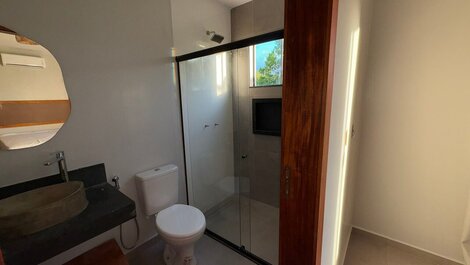 Bangalôs premium entre a lagoa e o mar