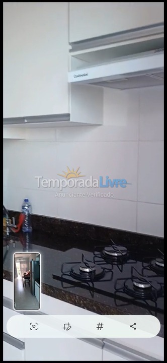 Apartamento para alquiler de vacaciones em Ubatuba (Maranduba)