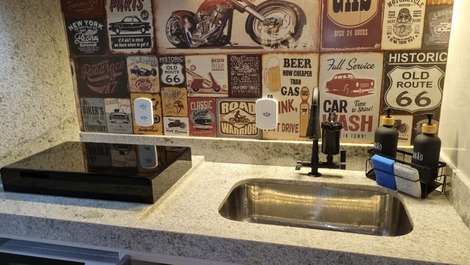 Flat pé na areia na Praia do Peró/Cabo Frio - RJ - "Apenas diferente"