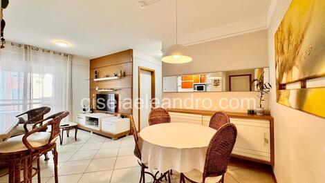 Lindo apto com 2 quartos no open shopping