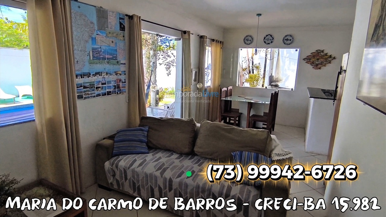 Casa para aluguel de temporada em Porto Seguro (Praia de Taperapuan)