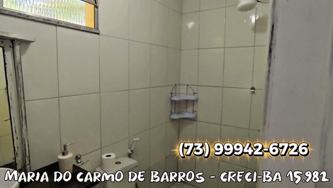Cód.C017-Casa 4 quartos, 15 pessoas, com Piscina, Praia de Taperapuan.