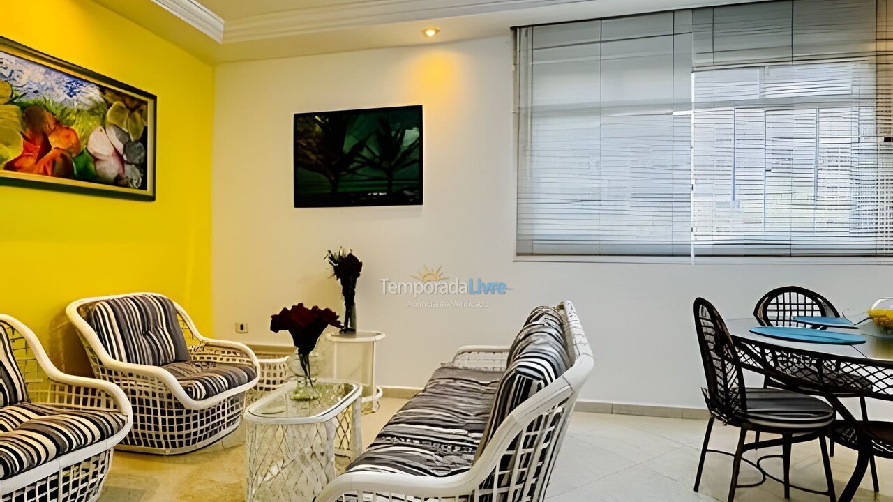 Apartamento para alquiler de vacaciones em Guarujá (Balneário Cidade Atlântica)