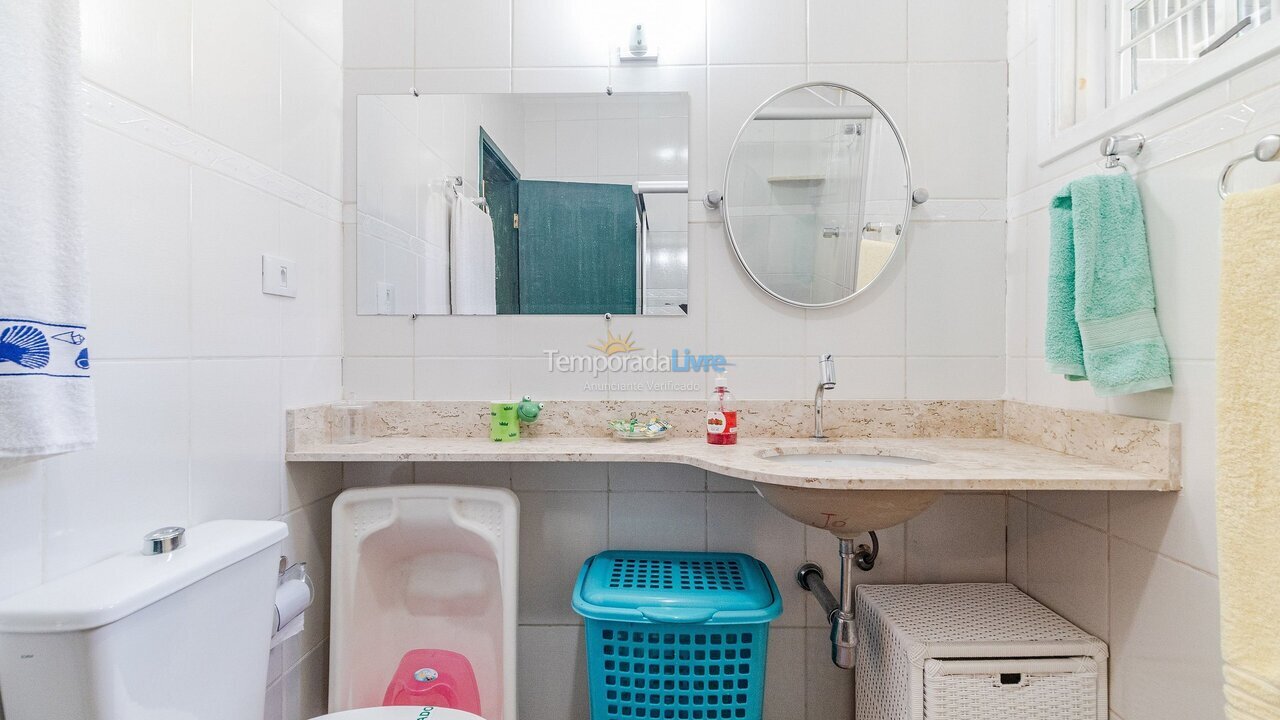 Casa para alquiler de vacaciones em Guarujá (Praia do Pernambuco)