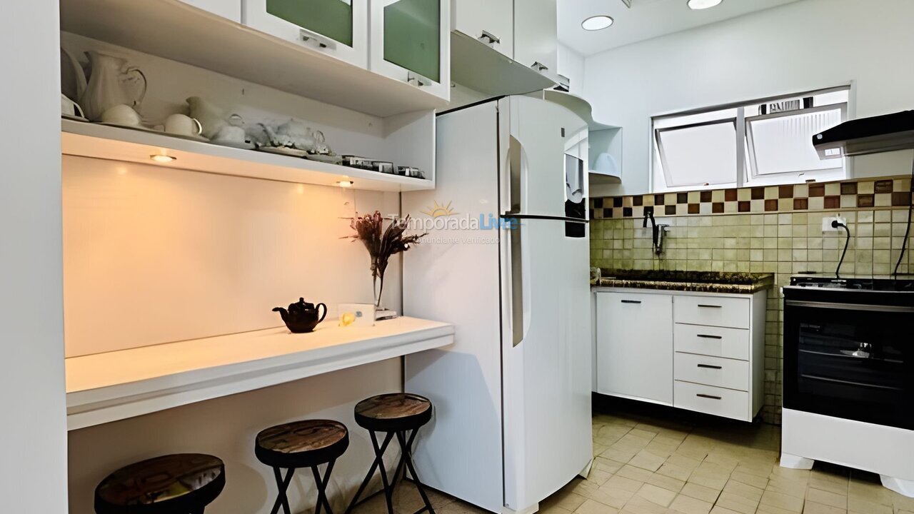 Apartamento para alquiler de vacaciones em Guarujá (Balneário Cidade Atlântica)