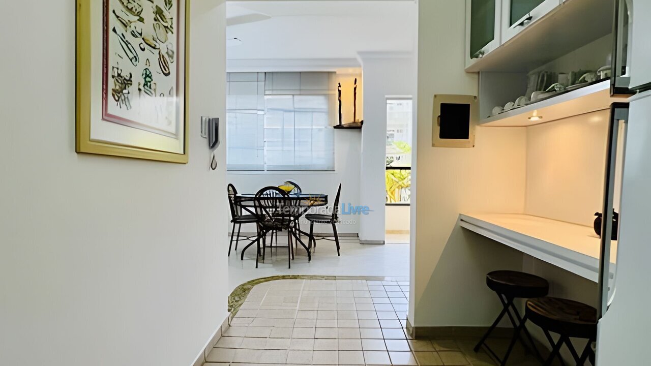 Apartamento para alquiler de vacaciones em Guarujá (Balneário Cidade Atlântica)