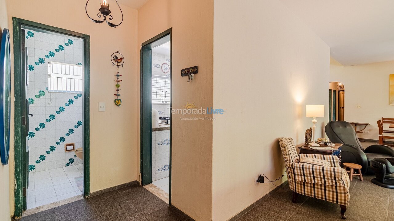 Casa para alquiler de vacaciones em Guarujá (Praia do Pernambuco)