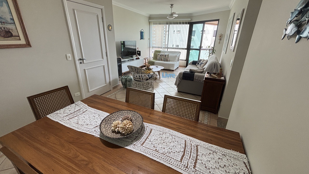 Apartamento para aluguel de temporada em Bertioga (Riviera de São Lourenço)