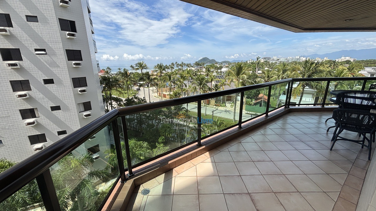 Apartamento para aluguel de temporada em Bertioga (Riviera de São Lourenço)