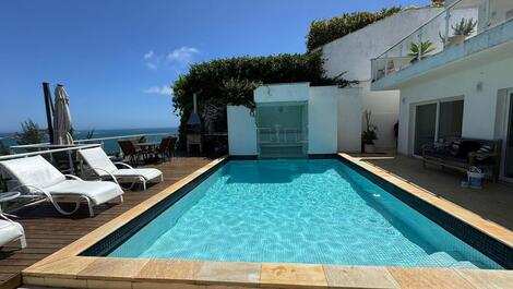 Triplex mansion in Joá - Ocean view
