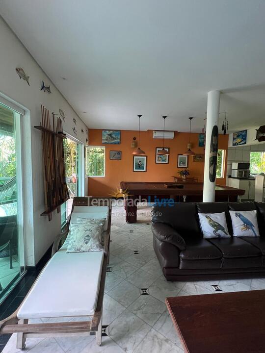 Casa para alquiler de vacaciones em Bertioga (Praia de Guaratuba)