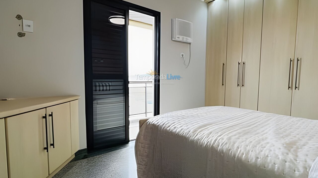 Apartamento para aluguel de temporada em Guarujá (Lot Joao Batista Juliao)