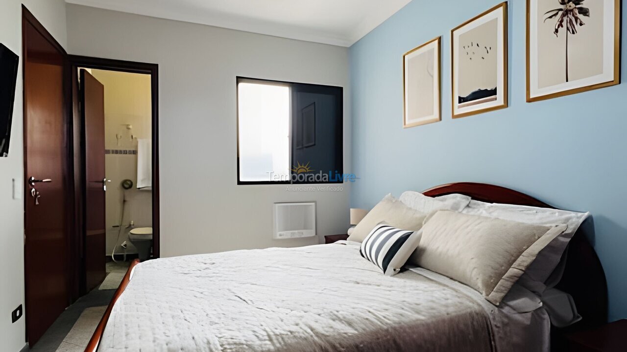 Apartamento para aluguel de temporada em Guarujá (Lot Joao Batista Juliao)