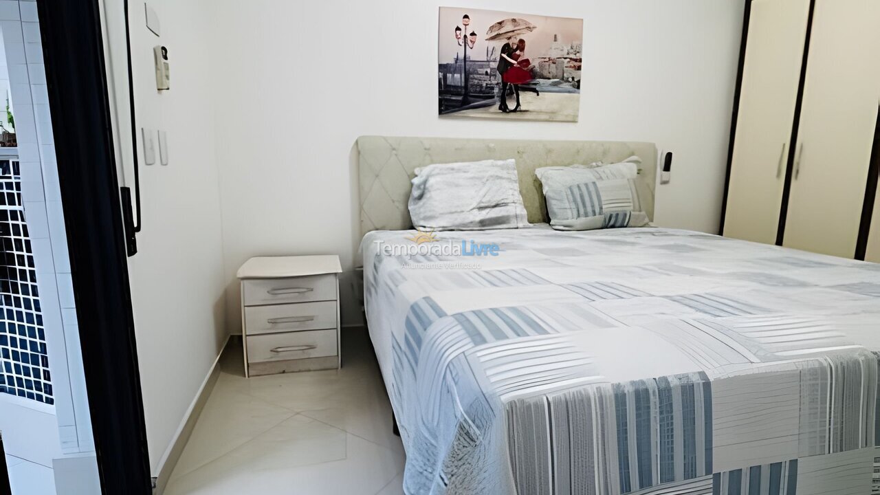 Apartamento para aluguel de temporada em Guarujá (Lot Joao Batista)