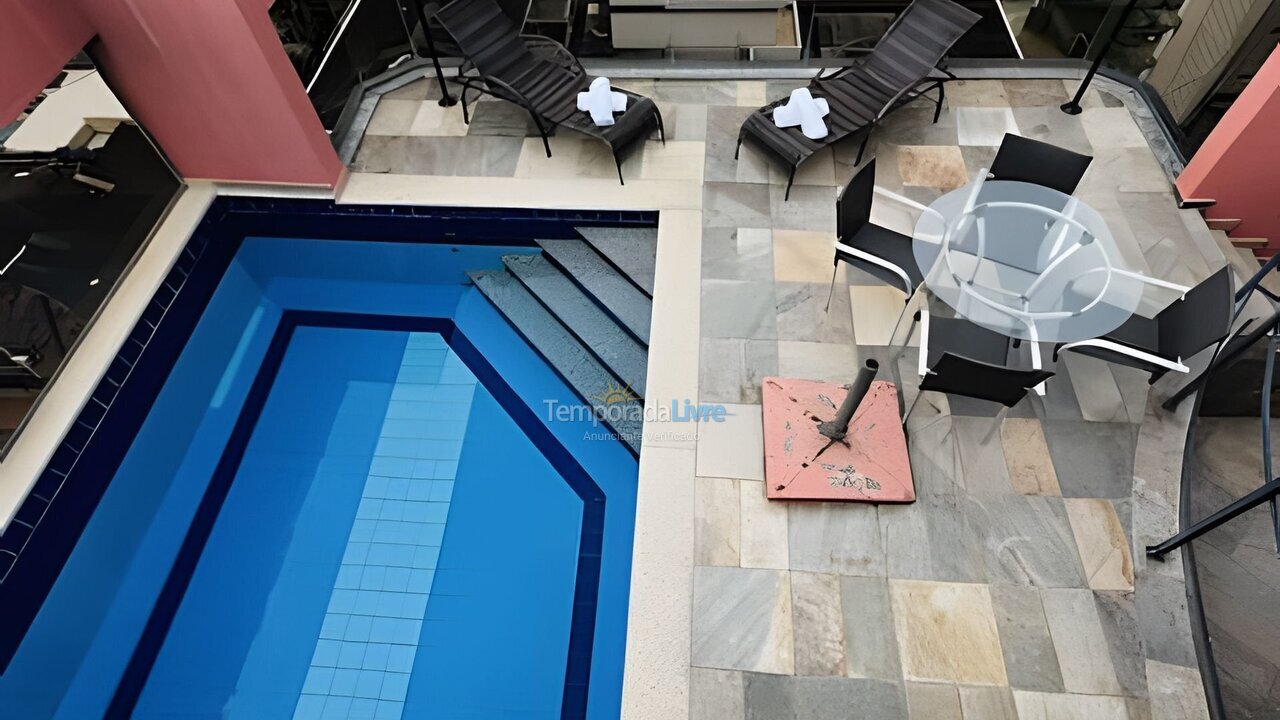 Apartamento para aluguel de temporada em Guarujá (Lot Joao Batista Juliao)