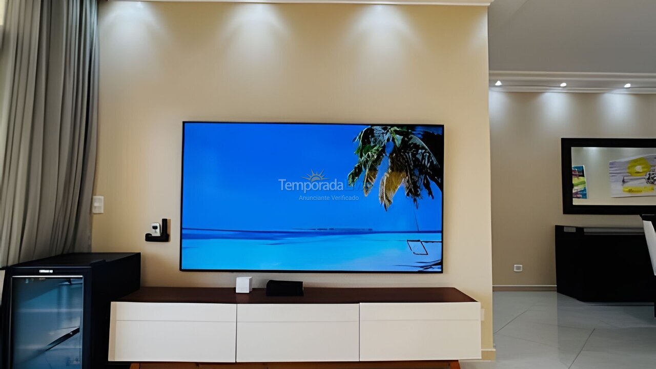 Apartamento para aluguel de temporada em Guarujá (Lot Joao Batista)