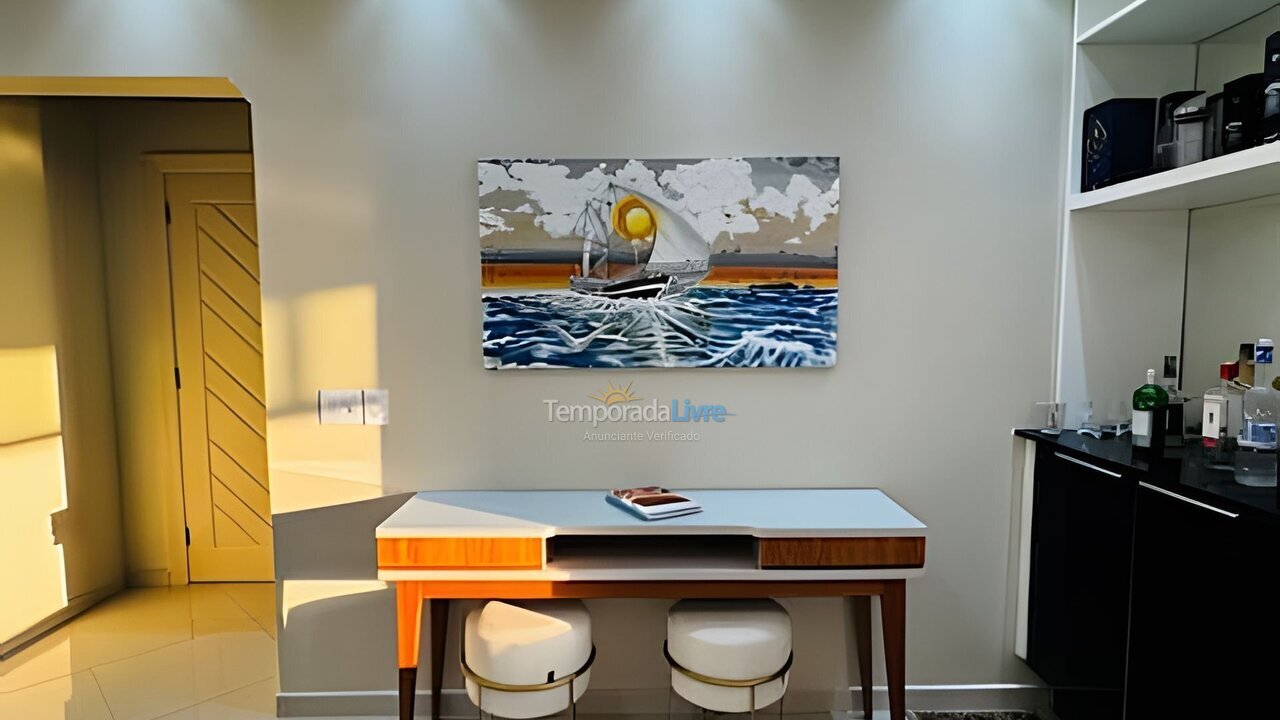 Apartamento para aluguel de temporada em Guarujá (Lot Joao Batista)