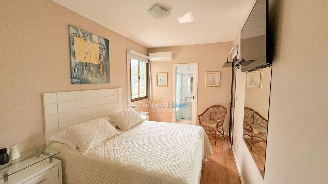 Apartamento para alquiler de vacaciones em Florianópolis (Jurere Tradicional)