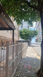 Apartment in Boqueirão, Praia Grande, 1 block from the beach.