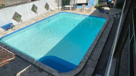 Large family house 20 people with pool Maranduba beach