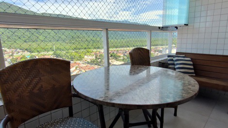 Spectacular beachfront apartment in Balneário Flórida.