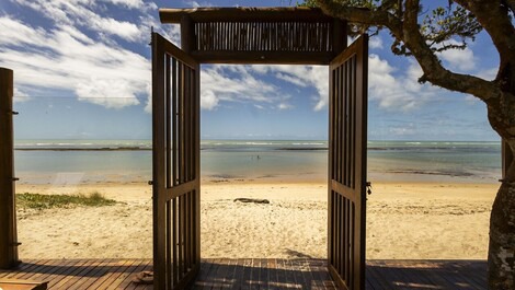 Casa Frente Mar para Temporada, Casamentos e Eventos