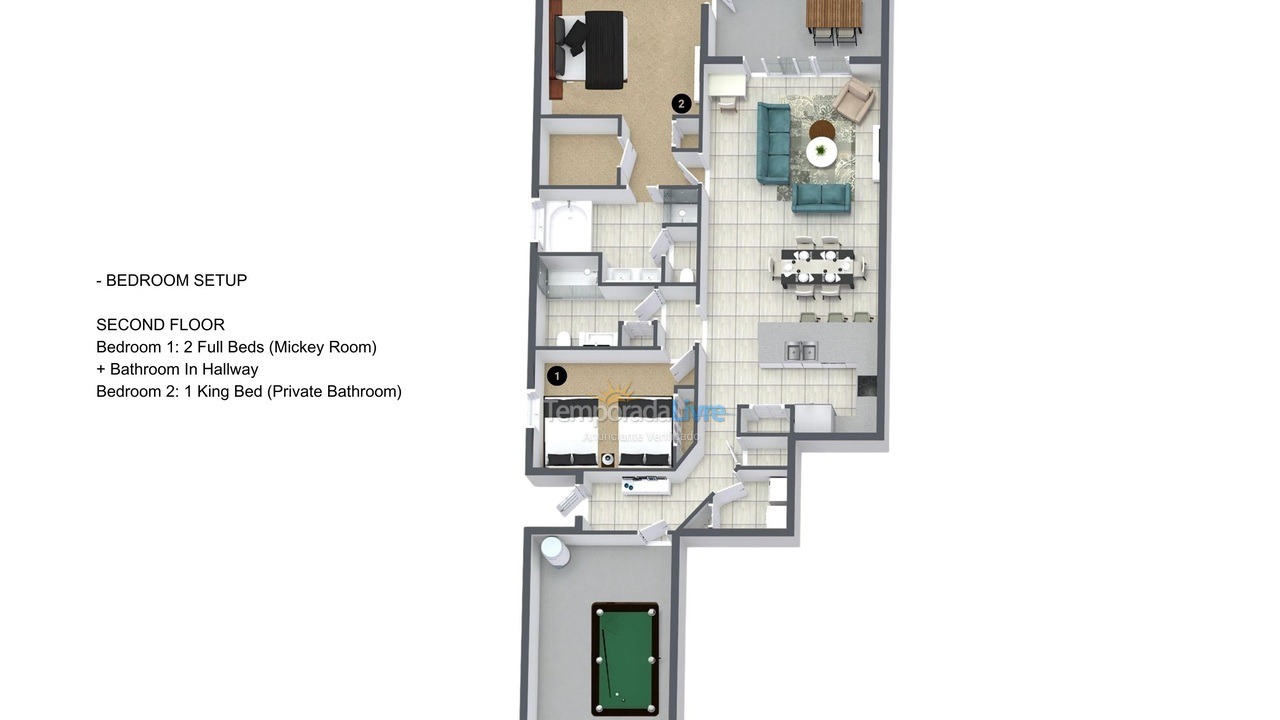 Casa para alquiler de vacaciones em Orlando (Davenport)