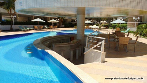 APARTAMENTO COBERTURA C/ 4 SUITES EDIFICIO FRENTE AO MAR PÉ NA AREIA!