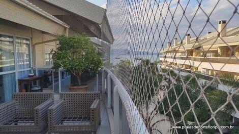 APARTAMENTO COBERTURA C/ 4 SUITES EDIFICIO FRENTE AO MAR PÉ NA AREIA!