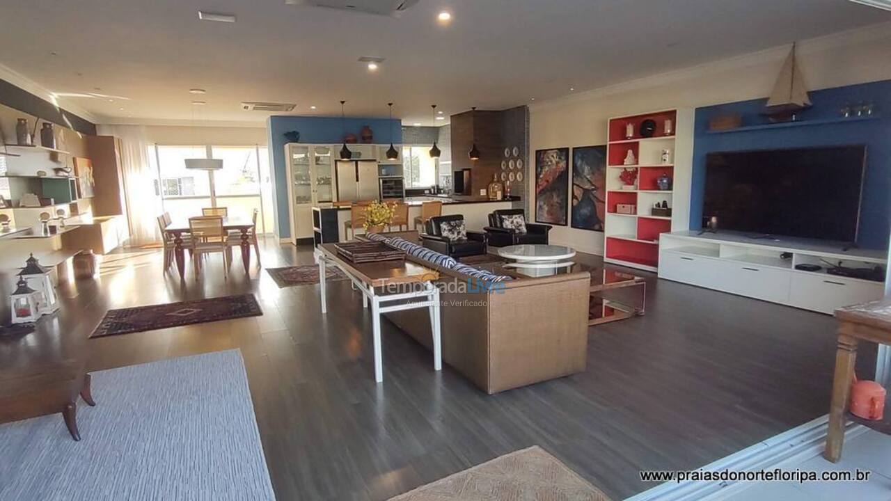 Apartamento para aluguel de temporada em Florianópolis (Cachoeira do Bom Jesus)