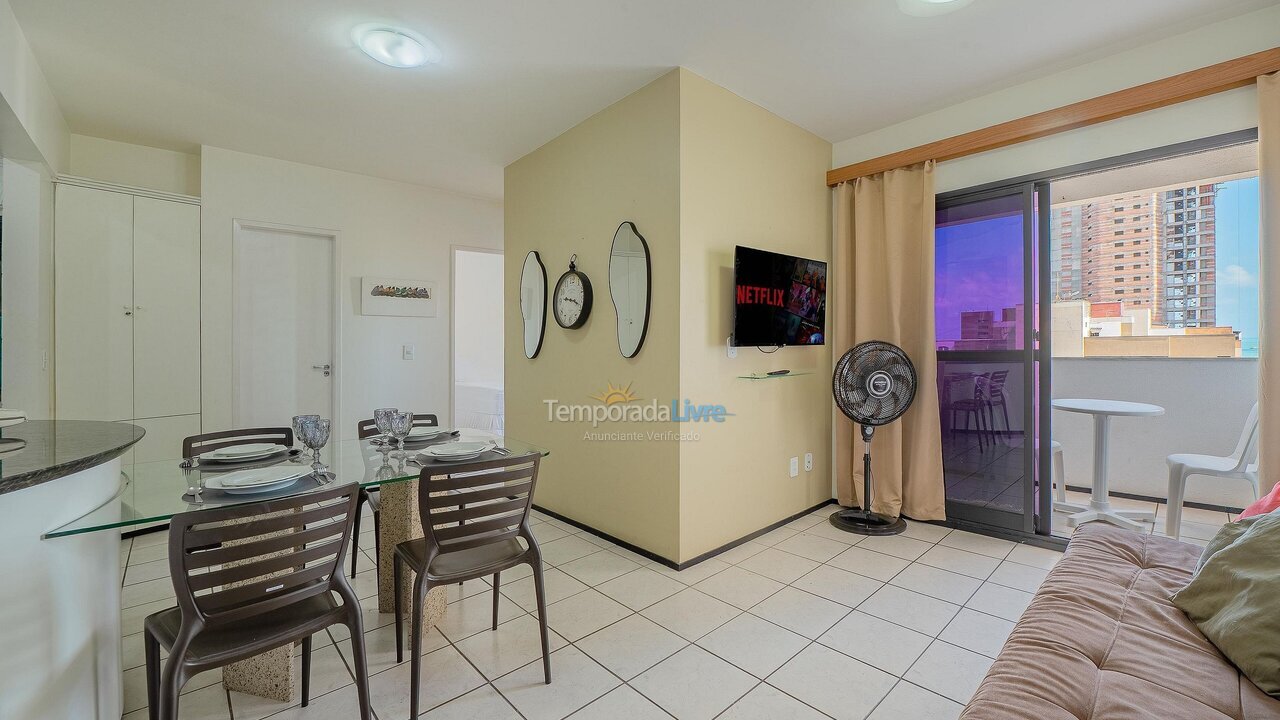Apartamento para alquiler de vacaciones em Fortaleza (Ce Praia de Meireles)