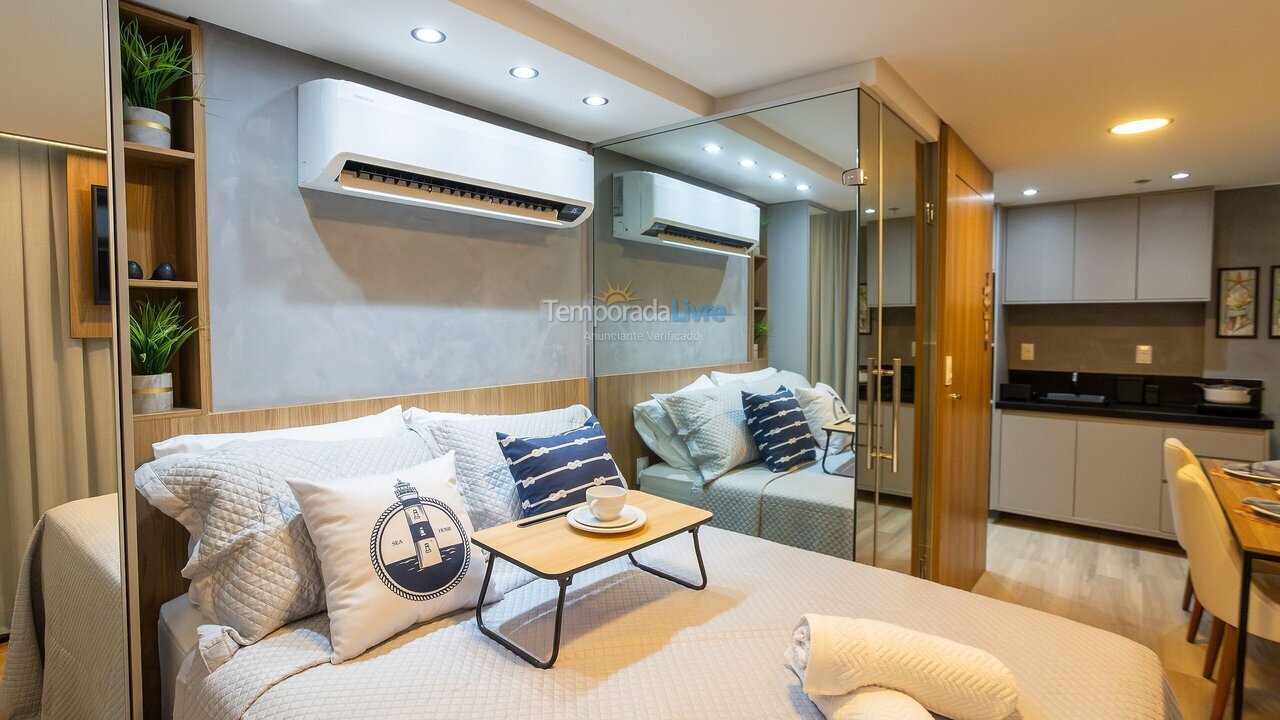 Apartamento para alquiler de vacaciones em João Pessoa (Pb Praia de Cabo Branco)