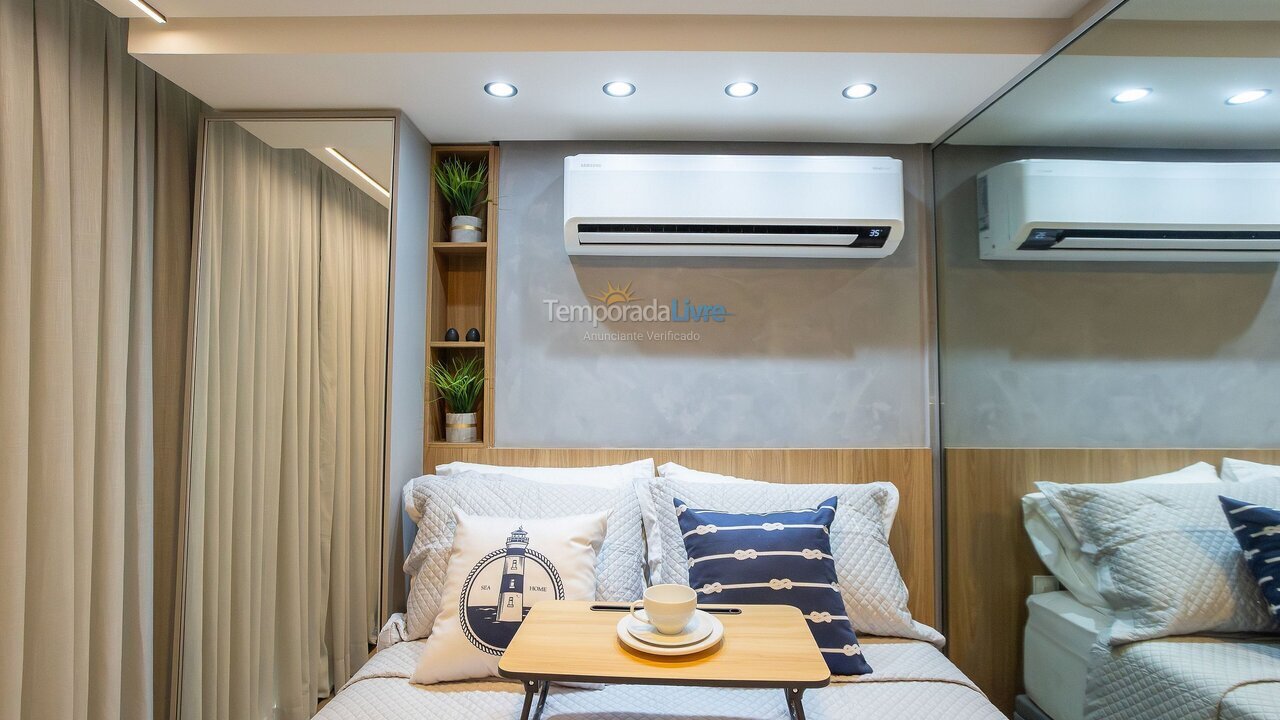 Apartamento para alquiler de vacaciones em João Pessoa (Pb Praia de Cabo Branco)