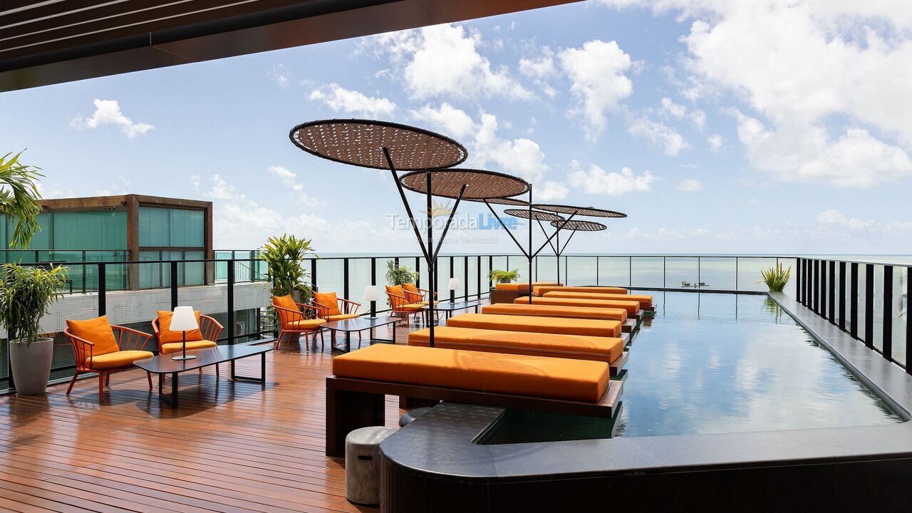 Apartamento para alquiler de vacaciones em João Pessoa (Pb Praia de Cabo Branco)