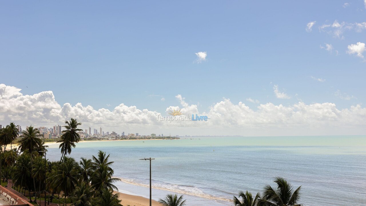 Apartamento para alquiler de vacaciones em João Pessoa (Pb Praia de Cabo Branco)