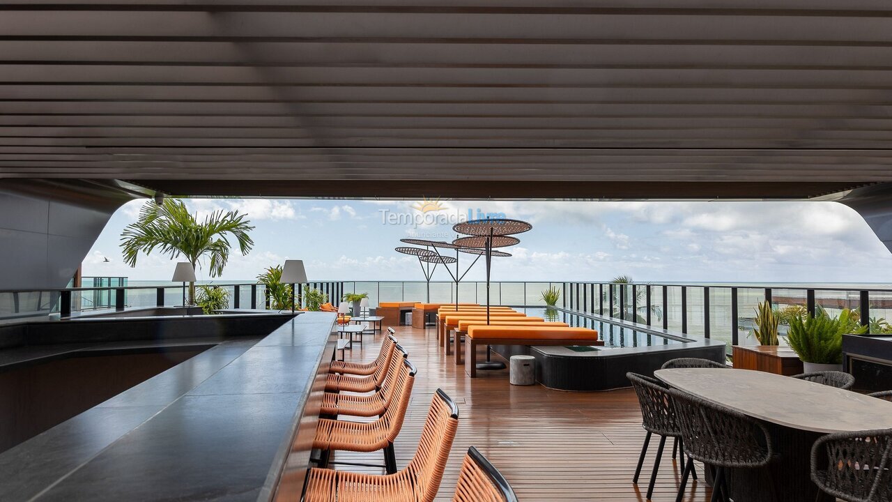 Apartamento para alquiler de vacaciones em João Pessoa (Pb Praia de Cabo Branco)