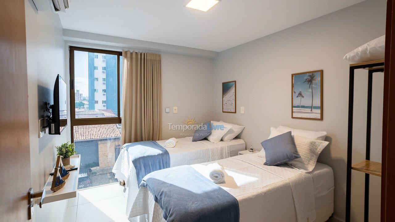 Apartamento para alquiler de vacaciones em João Pessoa (Pb Praia de Manaíra)