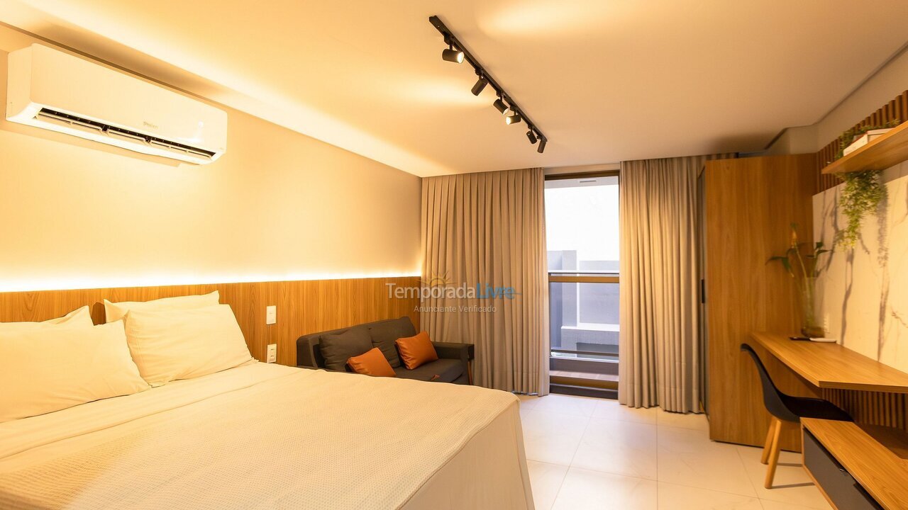 Apartamento para alquiler de vacaciones em João Pessoa (Pb Praia de Cabo Branco)