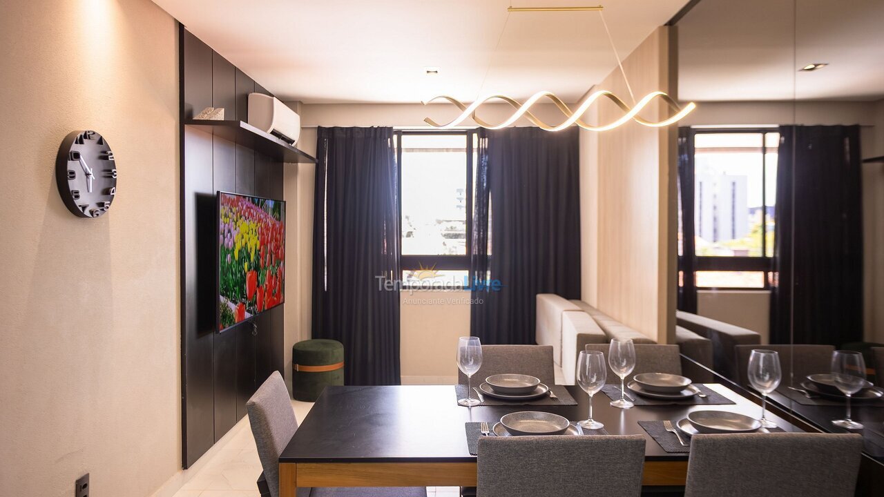 Apartamento para aluguel de temporada em João Pessoa (Pb Praia de Manaíra)