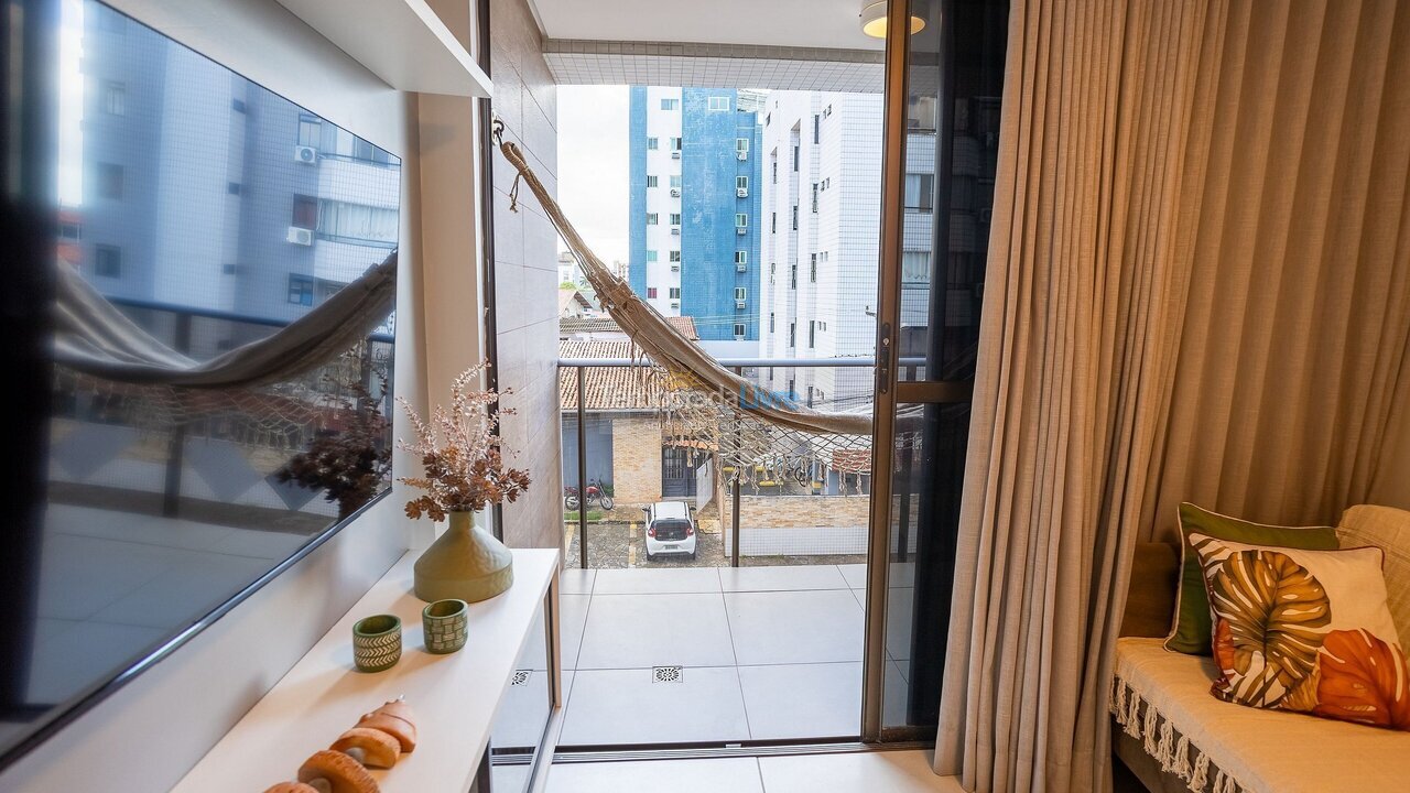 Apartamento para alquiler de vacaciones em João Pessoa (Pb Praia de Manaíra)