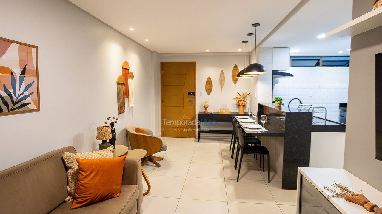 Apartamento para alquiler de vacaciones em João Pessoa (Pb Praia de Manaíra)