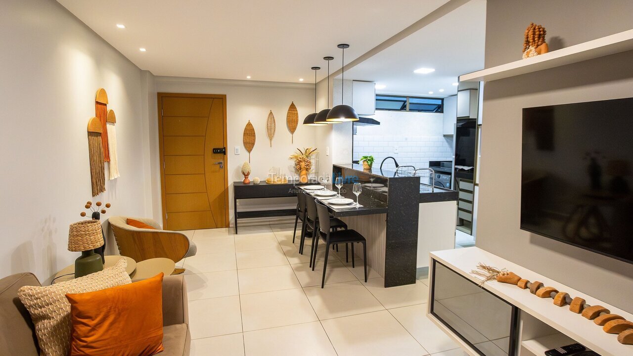 Apartamento para alquiler de vacaciones em João Pessoa (Pb Praia de Manaíra)